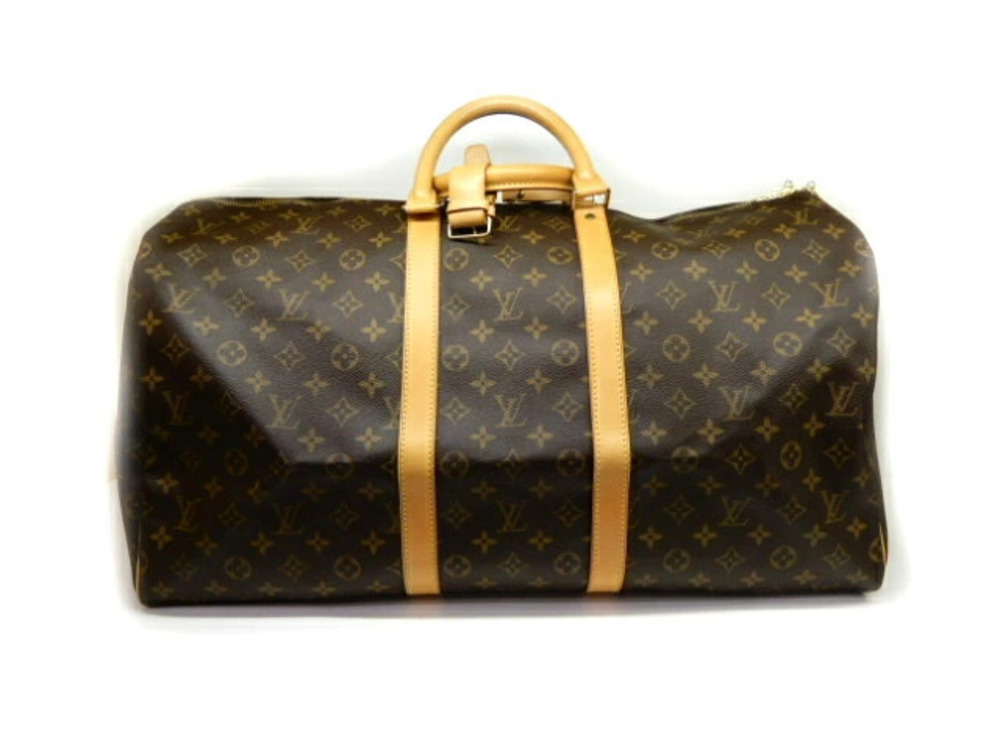 LOUIS VUITTON Keepall Boston Bag Monogram